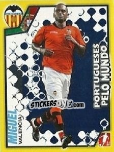 Cromo Miguel (Valencia) - Futebol 2011-2012 - Panini