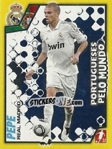 Figurina Pepe (Real) - Futebol 2011-2012 - Panini