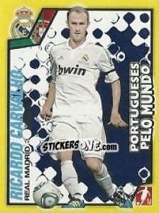 Sticker Ricardo Carvalho (Real) - Futebol 2011-2012 n. 360 - Panini