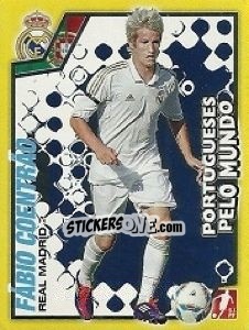 Sticker Fabio Coentrao (Real) - Futebol 2011-2012 n. 361 - Panini