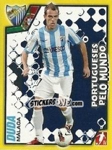 Sticker Duda (Malaga) - Futebol 2011-2012 - Panini