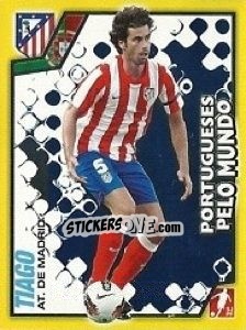 Sticker Tiago Mendes (Atletico Madrid) - Futebol 2011-2012 n. 364 - Panini
