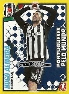 Cromo Hugo Almeida (Besiktas) - Futebol 2011-2012 - Panini