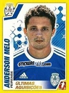 Cromo Anderson Melo (Feirense) - Futebol 2011-2012 - Panini
