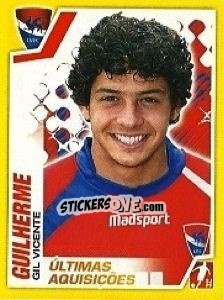 Sticker Guilherme (Gil Vicente) - Futebol 2011-2012 - Panini