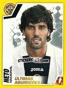 Sticker Luis Neto (Nacional) - Futebol 2011-2012 - Panini