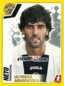 Sticker Luis Neto (Nacional) - Futebol 2011-2012 n. 386 - Panini