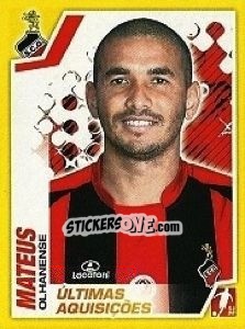 Sticker Mateus (Olhanense) - Futebol 2011-2012 n. 388 - Panini