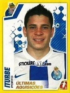 Sticker Juan Iturbe (Porto) - Futebol 2011-2012 n. 392 - Panini