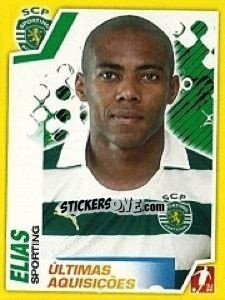 Sticker Elias (Sporting) - Futebol 2011-2012 n. 398 - Panini