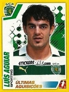Sticker Luis Aguiar (Sporting) - Futebol 2011-2012 n. 399 - Panini