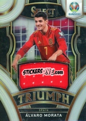 Sticker Alvaro Morata - Select UEFA Euro Preview 2020
 - Panini