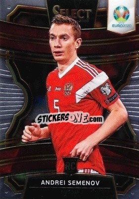 Sticker Andrei Semenov - Select UEFA Euro Preview 2020
 - Panini