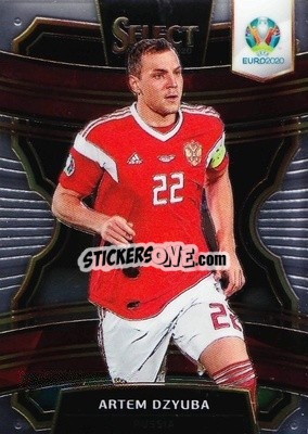 Sticker Artem Dzyuba - Select UEFA Euro Preview 2020
 n. 15 - Panini