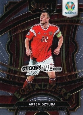Sticker Artem Dzyuba - Select UEFA Euro Preview 2020
 n. E-13 - Panini