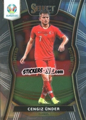 Sticker Cengiz Under - Select UEFA Euro Preview 2020
 n. UP-27 - Panini