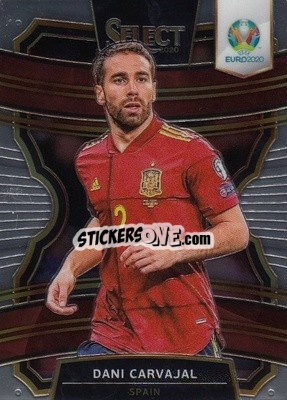 Sticker Dani Carvajal - Select UEFA Euro Preview 2020
 - Panini