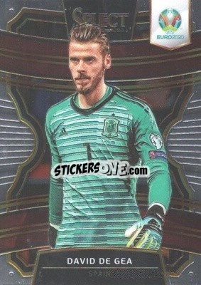 Cromo David de Gea - Select UEFA Euro Preview 2020
 - Panini