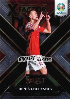 Sticker Denis Cheryshev - Select UEFA Euro Preview 2020
 - Panini