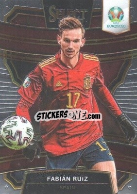 Sticker Fabian Ruiz - Select UEFA Euro Preview 2020
 n. 36 - Panini