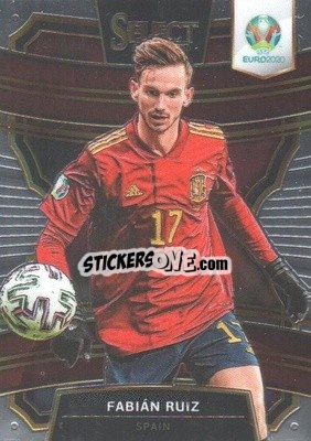 Sticker Fabian Ruiz - Select UEFA Euro Preview 2020
 - Panini