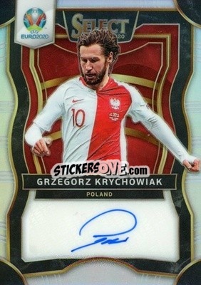 Sticker Grzegorz Krychowiak - Select UEFA Euro Preview 2020
 n. SI-GKR - Panini