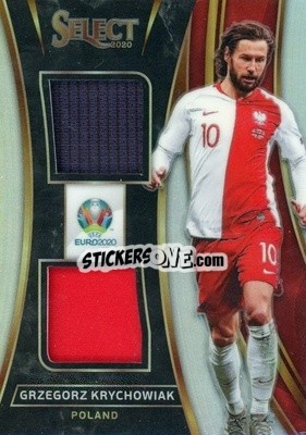 Sticker Grzegorz Krychowiak - Select UEFA Euro Preview 2020
 n. DJ-GK - Panini