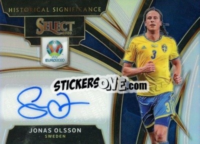 Sticker Jonas Olsson - Select UEFA Euro Preview 2020
 - Panini