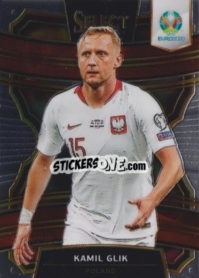 Figurina Kamil Glik - Select UEFA Euro Preview 2020
 - Panini