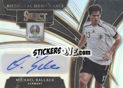 Sticker Michael Ballack - Select UEFA Euro Preview 2020
 n. HS-MB - Panini