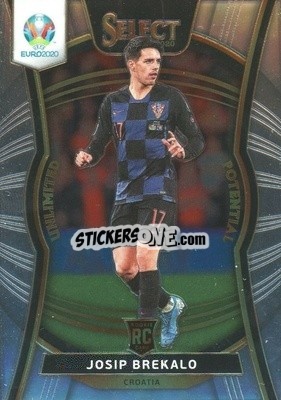 Sticker Nikola Vlasic - Select UEFA Euro Preview 2020
 n. UP-17 - Panini