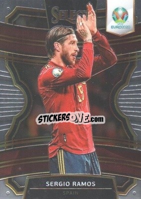 Sticker Sergio Ramos - Select UEFA Euro Preview 2020
 n. 33 - Panini
