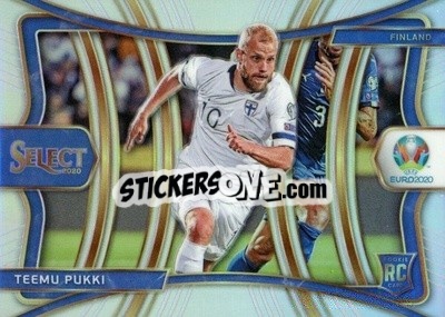Sticker Teemu Pukki - Select UEFA Euro Preview 2020
 - Panini