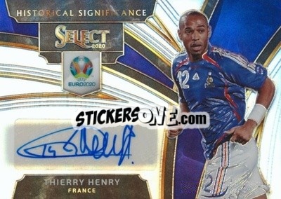 Sticker Thierry Henry - Select UEFA Euro Preview 2020
 n. HS-TH - Panini