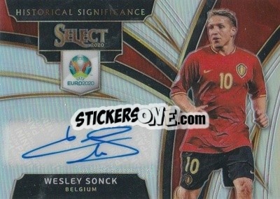 Sticker Wesley Sonck - Select UEFA Euro Preview 2020
 - Panini