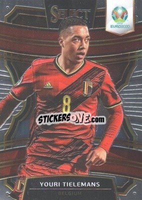 Sticker Youri Tielemans - Select UEFA Euro Preview 2020
 - Panini