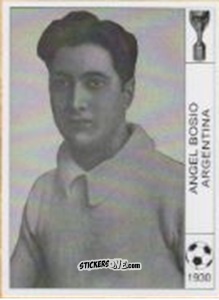 Figurina Angel Bosio - World Cup Jules Rimet-Uruguay 1930 n. 11 - AM