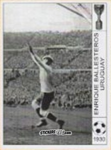 Figurina Enrique Ballesteros - World Cup Jules Rimet-Uruguay 1930 n. 120 - AM