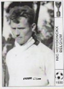 Figurina Nic Hoydonckx - World Cup Jules Rimet-Uruguay 1930 n. 135 - AM
