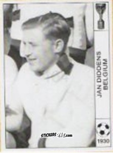 Sticker Jan Diddens - World Cup Jules Rimet-Uruguay 1930 n. 145 - AM