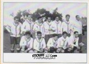 Sticker Paraguay - World Cup Jules Rimet-Uruguay 1930 n. 146 - AM