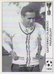 Cromo Quiterio Olmedo - World Cup Jules Rimet-Uruguay 1930 n. 149 - AM