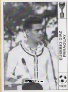Cromo Eusebio Diaz - World Cup Jules Rimet-Uruguay 1930 n. 152 - AM