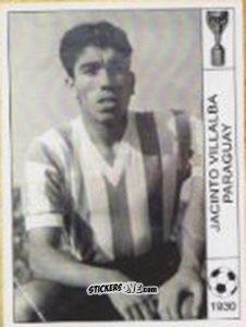 Figurina Jacinto Villalba - World Cup Jules Rimet-Uruguay 1930 n. 155 - AM