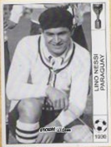 Cromo Lino Nessi - World Cup Jules Rimet-Uruguay 1930 n. 156 - AM