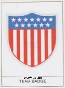 Sticker Badge - World Cup Jules Rimet-Uruguay 1930 n. 161 - AM