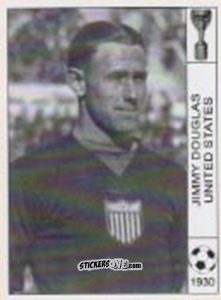 Sticker Jimmy Douglas - World Cup Jules Rimet-Uruguay 1930 n. 162 - AM