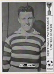 Cromo Bertrand Patenaude - World Cup Jules Rimet-Uruguay 1930 n. 165 - AM