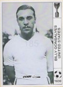 Figurina Billy Gonsalves - World Cup Jules Rimet-Uruguay 1930 n. 166 - AM