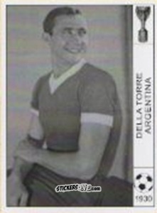 Cromo Della Torre - World Cup Jules Rimet-Uruguay 1930 n. 20 - AM